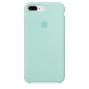Silikónové puzdro iPhone 7, 8, SE (2020) morská zelená (blister)