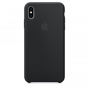 Silikónové puzdro iPhone XS MAX čierne (blister)