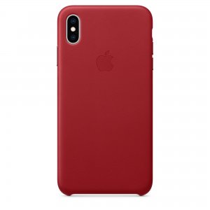 Silikónové puzdro iPhone XS MAX červené (blister)