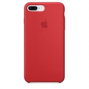 Silikónové puzdro iPhone 7 PLUS, 8 PLUS červené (blister)