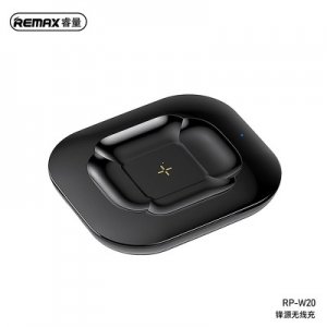 Indukčná nabíjačka pre AirPods, Remax RP-W20, 10W farba čierna
