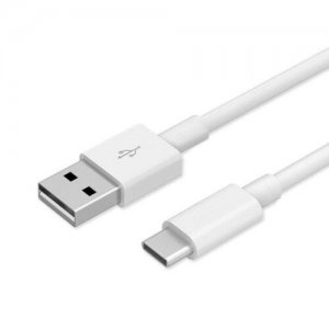 Datový kabel USB Typ C, barva bílá, 2 metry