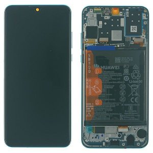 Dotykový panel Huawei P30 LITE (MAR-LX1A) + LCD modrý (SERVISNÝ BALÍČEK)