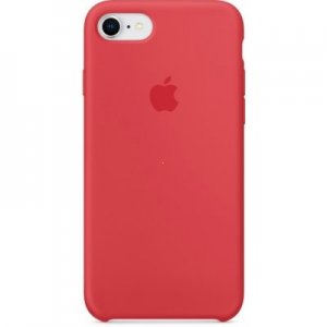 Silicone Case iPhone 7, 8, SE (2020), SE (2022) raspberry (blistr)