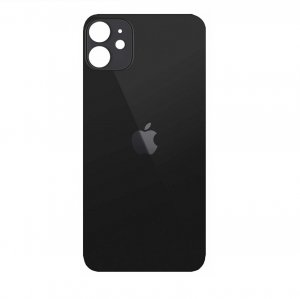 Kryt batérie iPhone 12 farba čierna - väčší otvor