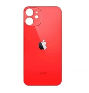 Kryt baterie iPhone 12   red - Bigger Hole