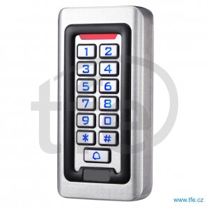 Vonkajší systém kontroly prístupu s klávesnicou a čítačkou RFID ACK3W