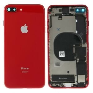 Kryt batérie + stred iPhone 8 PLUS (5,5) originálna farba červená