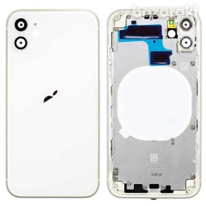 Kryt batérie + stredový iPhone 11 biely