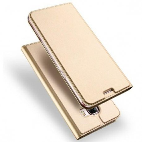 Pouzdro Dux Ducis Skin Pro iPhone 13 Mini (5,4), barva zlatá