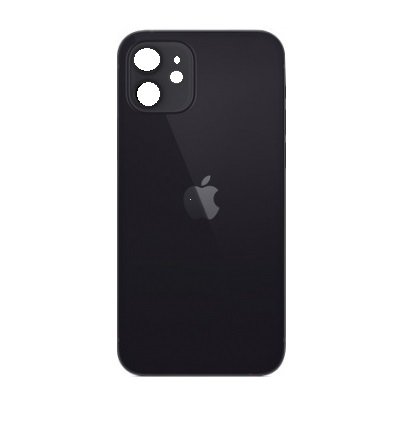 Kryt baterie iPhone 12 mini (5,4) barva black - Bigger Hole