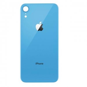 Kryt baterie iPhone XR blue - Bigger Hole