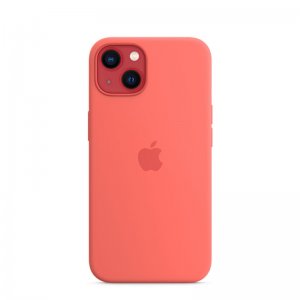 Silikónové puzdro iPhone 13 Pink Pomelo (blister) - MagSafe
