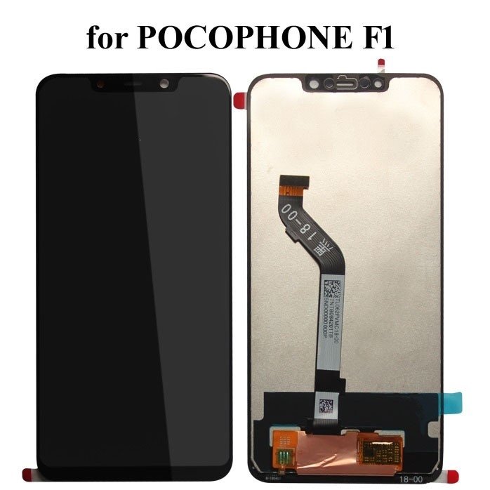 Dotyková deska Xiaomi Pocophone F1 + LCD černá