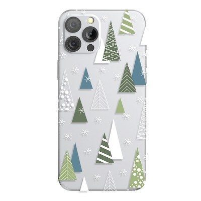 Pouzdro Winter iPhone 13 (6,1), vánoční stromek
