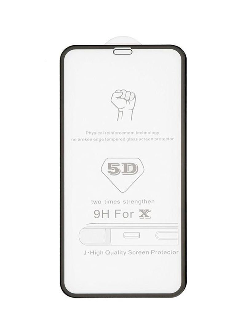 Tvrzené sklo 5D FULL GLUE Xiaomi Redmi 10 černá - BULK
