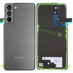 Samsung G991 Galaxy S21 kryt baterie + lepítka + sklíčko kamery grey