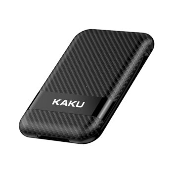 Datový kabel KAKU (KSC-558) 3v1 s funkcí stojánku, Micro USB, USB Typ C, Lightning, barva černá