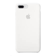 Silicone Case iPhone 7 PLUS, 8 PLUS white (blistr)
