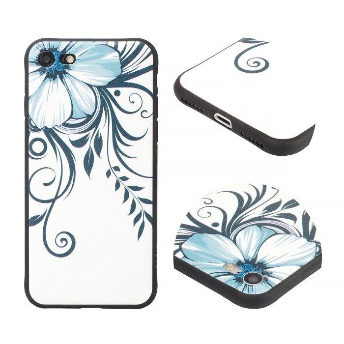 Back Case Hoco iPhone 7, 8, SE 2020 (4,7), flower white
