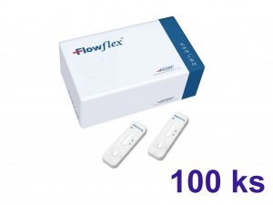 ACON Biotech (Hangzhou) Co., Ltd. Antigenní výtěrový test COVID-19 FLOWFLEX 100 ks (