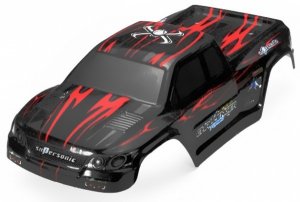 červená karoserie pro MONSTER 1/12 do XLH-9115