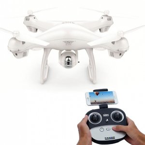 SJ70W - dron s GPS a funkciou follow me - biely