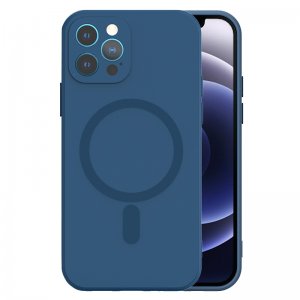 MagSilicone Case iPhone 12 - Navy