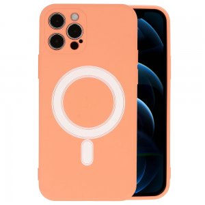 MagSilicone Case iPhone 12 Pro (6,1´´) Orange