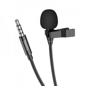Mikrofon HOCO L14, Jack 3,5mm, barva černá