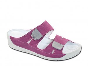 Dámske zdravotné papuče MEDISTYLE MELINDA fialové
