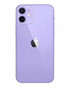 Kryt batérie + stredový iPhone 12 fialový