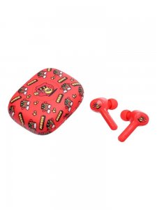 Bluetooth headset Jellie Monster TWS, barva červená