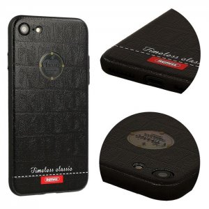 Back Case Remax iPhone 7, 8, SE 2020 (4,7), leather black
