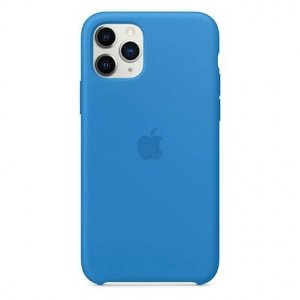 Silicone Case iPhone 11 PRO MAX Surf Blue (blistr)