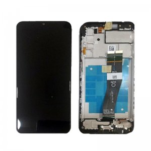 Dotyková deska Samsung A037G Galaxy A03s + LCD + rámeček black Service Pack - originál