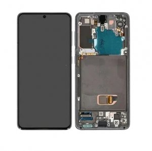 Dotykový panel Samsung G991 Galaxy S21 5G + LCD šedý Servisný balík - originálny