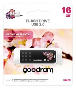USB Flash Disk (PenDrive) GOODRAM UME2, 16GB USB 2.0 Flower