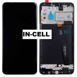 Dotykový panel Samsung A105F Galaxy A10 DUAL SIM CZ + LCD + rámček čierny - IN-CELL
