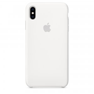 Silicone Case iPhone XS MAX white (blistr)