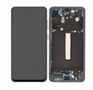 Dotykový panel Samsung G990 Galaxy S21 FE 5G + LCD šedý Servisný balík - originálny
