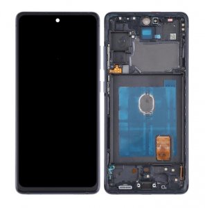 Dotykový panel Samsung G780 Galaxy S20 FE + LCD modrý servisný balík - originálny