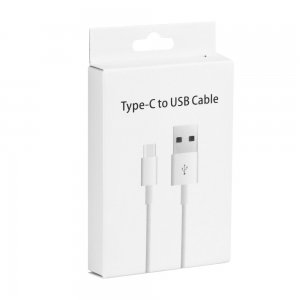 Datový kabel USB Typ C 3.0, barva bílá BOX
