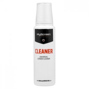 MyScreen CUT &amp; USE čistiaca kvapalina 250 ml s mikroutierkou na dotykové panely mobilných telefónov