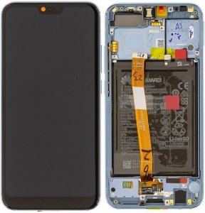 Dotyková deska Huawei HONOR 10 + LCD + baterie grey (SERVICE PACK)