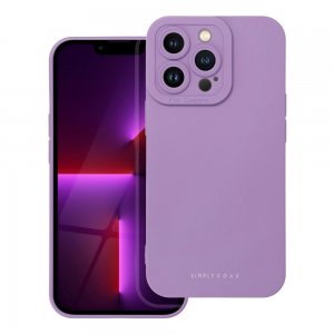 Puzdro Back Case Luna Case Roar iPhone 14 (6,1) farba fialová