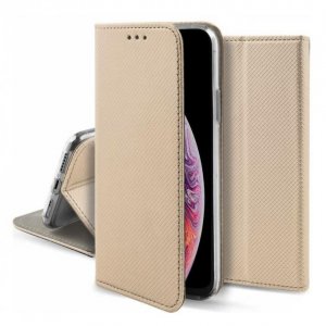 Puzdro Book Magnet Samsung A405F Galaxy A40, zlatá farba