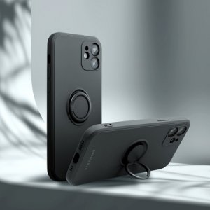 Puzdro Back Case Amber Roar iPhone 14 Pro Max (6,7) farba čierna
