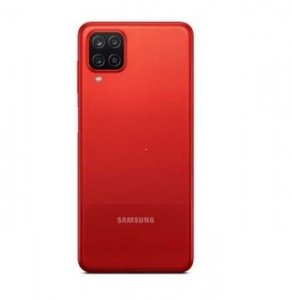 Samsung A125, A127 Galaxy A12, A12S kryt batérie + sklo fotoaparátu červené
