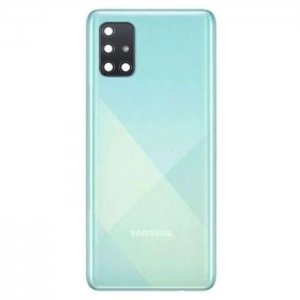 Samsung A515 Galaxy A51 kryt batérie + lepidlo + sklo fotoaparátu modré